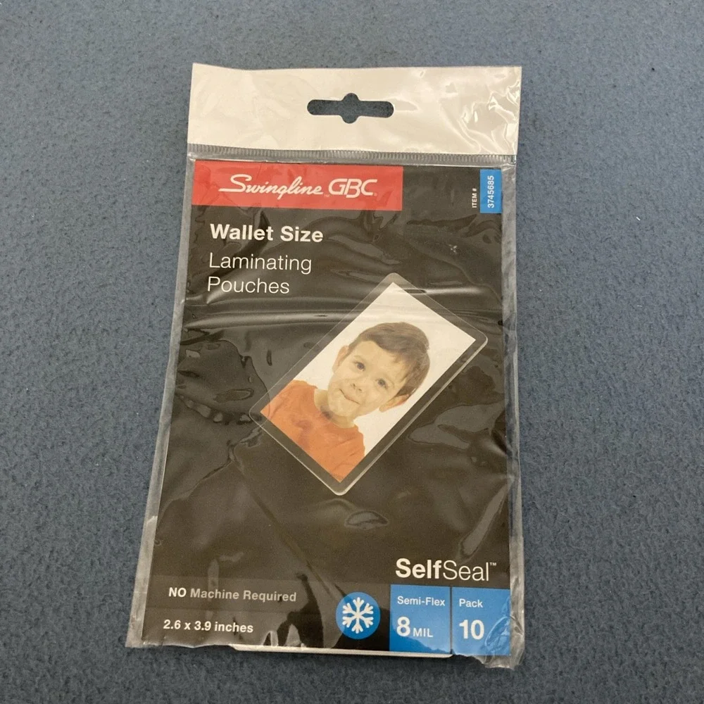 Swingline GBC SelfSeal Laminating Pouches 2.6